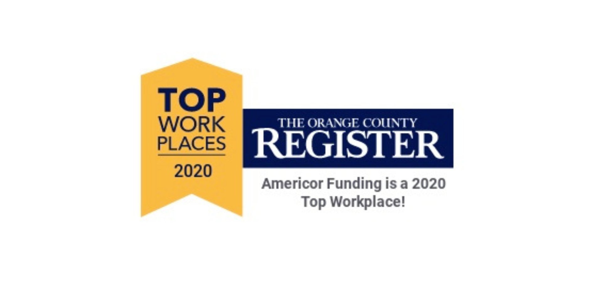 Orange County Register Names Americor a Winner of the Orange County Top Workplaces 2020 Award