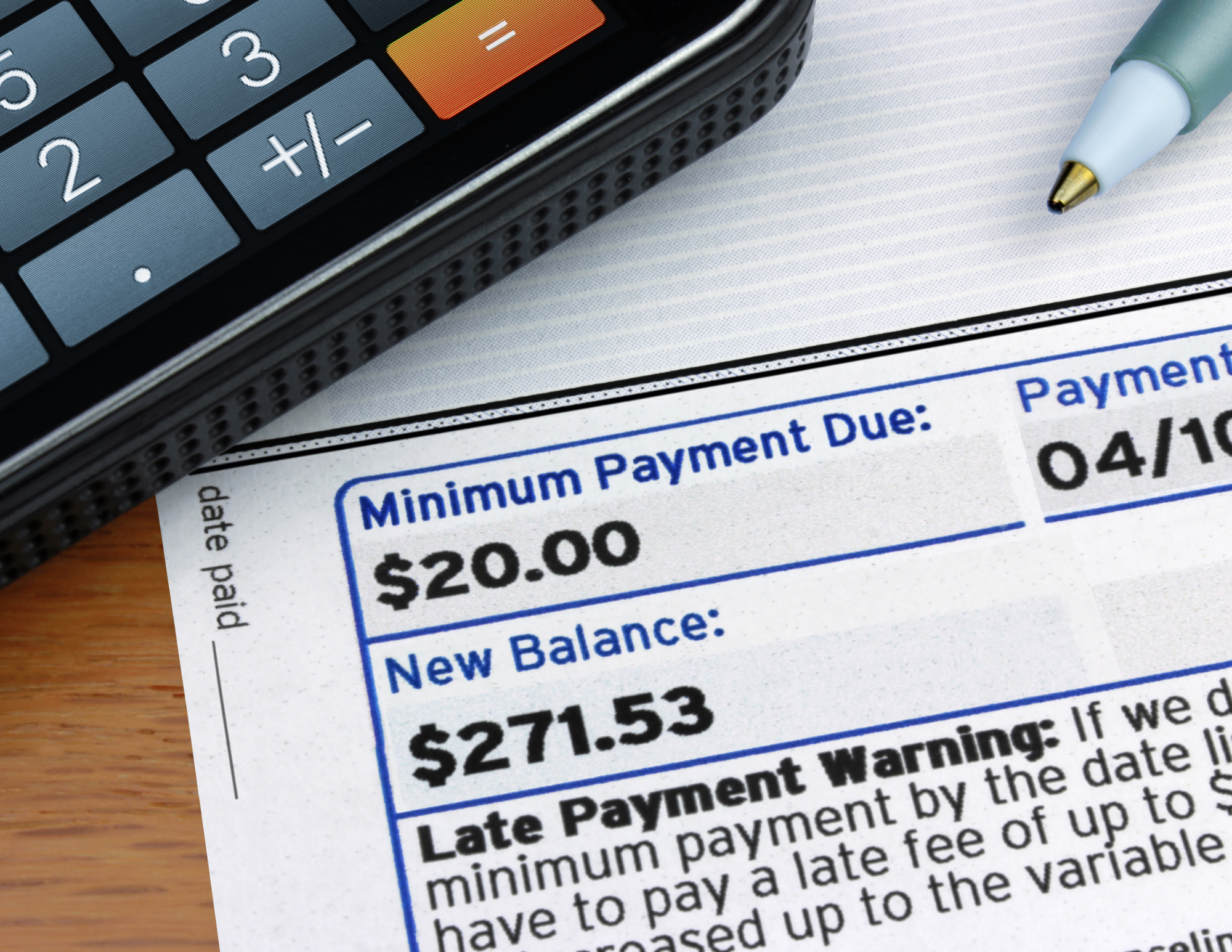 How To Use A Minimum Payment Calculator To See The True Cost Of Credit Card Debt